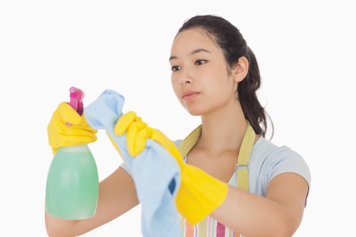 Professional carpet cleaning in a Rush Green home living room