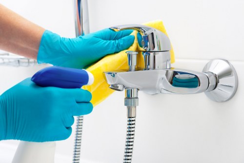 Complaint logging and acknowledgement for carpet cleaning service
